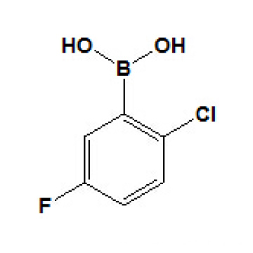 Ácido 2-cloro-5-fluorobenzenoborónico N ° 444666-39-1